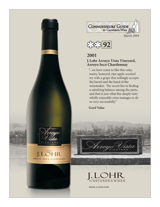 J. Lohr Vineyard & Wines sell sheet