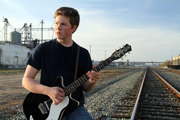 Orion with his guitar